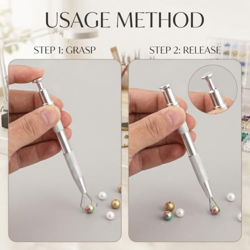 Baking Tweezers, Cake Decorating Tools Pearl Sprinkles, 4Pcs