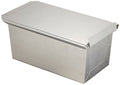 遠藤商事 Endoshoji WSY03010 Altite Bread Pan, Commercial Use, With Lid, 1 Loaf, Altite, Made in Japan, Silver - size: Width 8.7 x Depth 4.7 x Height 4.3 inches