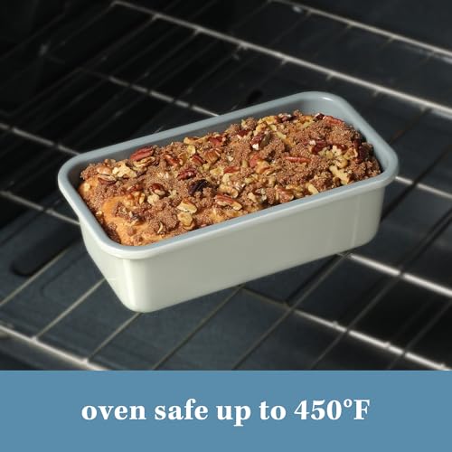 Sur La Table Kitchen Essential Bake Sale 9 X 5 Inch PFOA, PFAS, PTFE Free Nonstick Loaf Pan - Linen White - size: Loaf Pan (9" x 5")