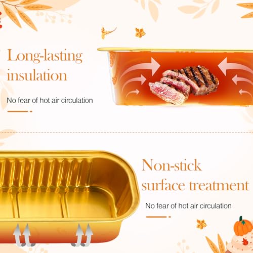 Tioncy 100 Pcs Mini Loaf Pans with Lids Spoons, Pumpkin - style: Pumpkin