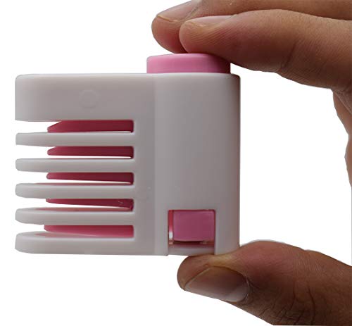 Yorwe 2PCS Cake Slicer Leveler, 5 Layers Bread & Toast Cutter (Pink) - color: Pink