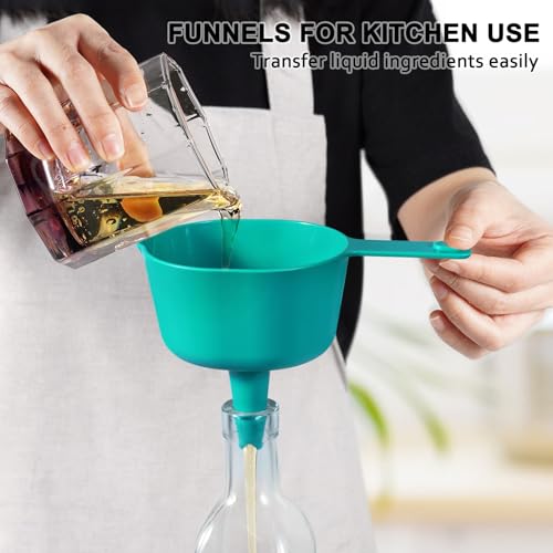 Stackable 10-Piece Measuring Cups and Spoons Set with Lids - color: 10 Piece - Multicolor