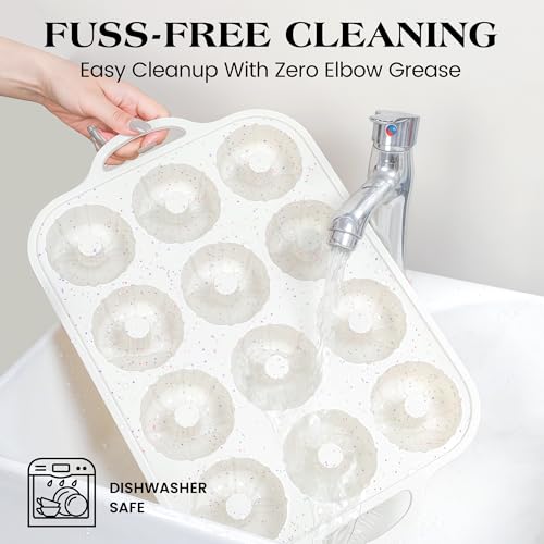 Silicone Mini Fluted Tube Cake Pans with Metal Reinforced Frame - size: 3 inch: Classic