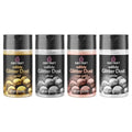 Cake Craft Edible Glitter Dust 4-Pack | 100% Edible Food-Safe Glitter for Cakes, Cupcakes, Cocktails & Desserts | Gold, Silver, Rose Gold, White - color: Gold, Silver, Rose Gold, White, size: Pack of 4