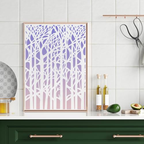 Stencils for Crafts Reusable Art Stencils for Painting 8"x4"