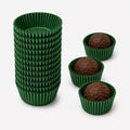 #5 Green Paper Candy Cup Cups 200 Pack Candy Making Supplies