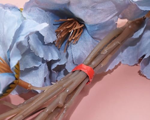 ONLYKXY 500pcs Kraft Paper Twist Ties Plant Ties 4inch Reusable Bread Twist Ties cake pop ties Cable Ties Candy Ties for Bags (Red) - color: Red