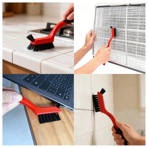 Thin Cleaning Brush, Detail Brush Set, Tiny Cleaning Brush for Tight Spaces