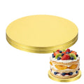 uxcell Cake Boards, 12 Inch Round Cake Drums, Gold Tone, 2 Pcs - color: Gold Tone, size: 12 Inch
