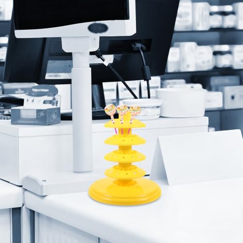 PRETYZOOM Cake Pop Stand Lollipop Display Tree Stand 4 Layer