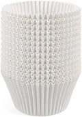 Caperci 150pcs White Jumbo Cupcake Muffin Liners for Baking Large Cups - color: White, size: Jumbo - 150 Count