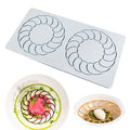 E Pepper Ring 3D Embossing Silicone Chocolate Candy Fondant Mold for Cupcake Top Sugar Craft Cake Decoration - size: E_ Pepper Ring