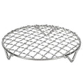 GSlife Round Cooling Rack - 6 Inch Stainless Steel Steamer Rack for Pot - size: 6 Inch