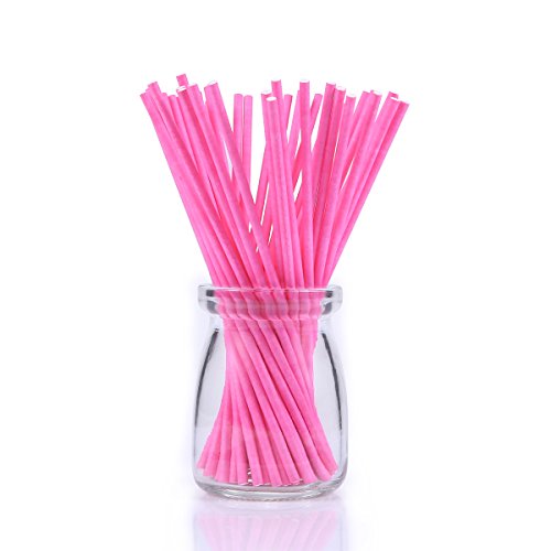 Colored Cake Pop & Lollipop Sticks 6 in, 7 Colors, 210 Count