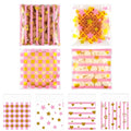 100PCS Valentines Self-Sealing Cookie Bags: 4×4Inch Valentine Cellophane Treat Bags for Candy, Cookies, Snacks - Clear Valentine's Day Small Goodie Bag for Party Favors, Classroom Exchange - 2.8Mil - color: Valentine 100pcs