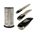 KitchenArt Baker’s Pro Adjust-A-Measure Set, 4-Piece, Satin - size: 4-Piece Set