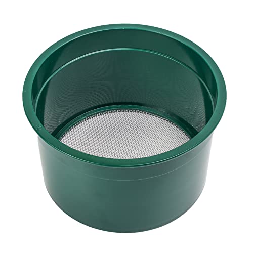 ASR Outdoor 20 Mesh Gold Panning Sifting Classifier Screen Mini 6 Inch - size: 20 Holes per Square Inch