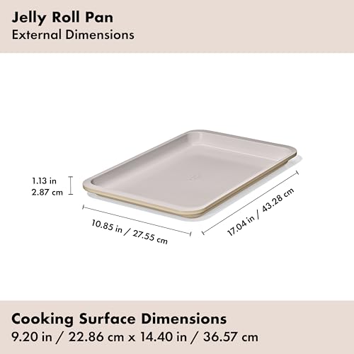 OXO Good Grips Non-Stick Pro Ceramic Coated Metal Bakeware 3-Piece Set - color: Tan, size: 3-Piece Set