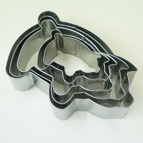 Pig Cookie Cutter Set 5 Sizes, Large to Tiny Mexican Gingerbread