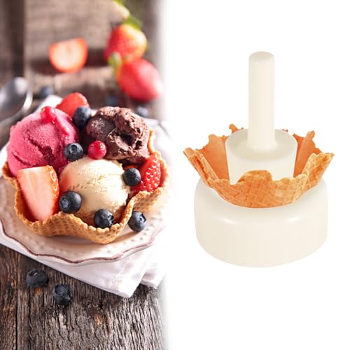 2Pcs Crispy Waffle Cone Mold Ice Cream Maker Cone Roller Forming Tool - color: #2*2pcs