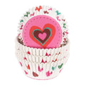 HARFINGTON 100 Count Cupcake Liners Cupcake Cups Love - color: White 5