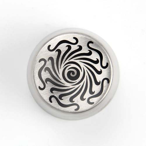 1 Piece Stainless Steel Extra Large Russian Swirl Flower Icing Tips