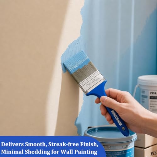King Origin Versatile Paint Brush Set, 30 Pack, 2 Inch Paint Brushes, Small Paint Brushes for Walls, Furniture, Crafts - Detailed Painting & Larger Surface Coverage - color: 30 Pack, 2 Inch