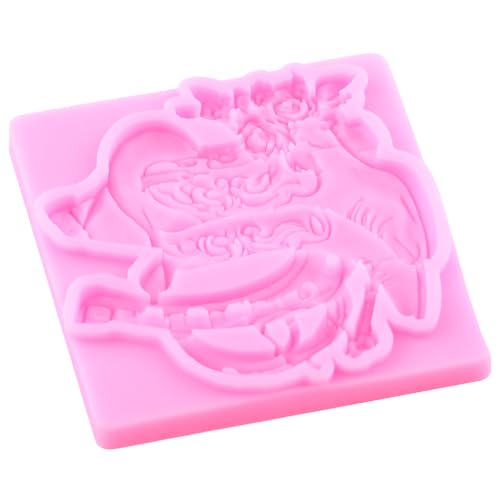 Horseshoe Hoof Fondant Molds Cowboy Boot Silicone Mold Set Of 2 - color: Style N