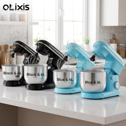 OLIXIS 4.2 Qt Stand Mixer, 10-Speed Tilt-Head Electric Mixer for Baking - size: 4.2 Quart