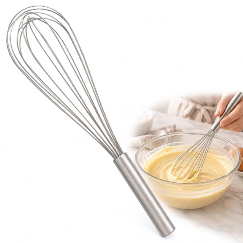 Mrs. Anderson’s Baking Balloon Whisk, Stainless Steel, 12-inches - style: Balloon