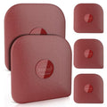 Pan Scraper Tool for Kitchen 5 Pcs Pot Scraper - color: Red