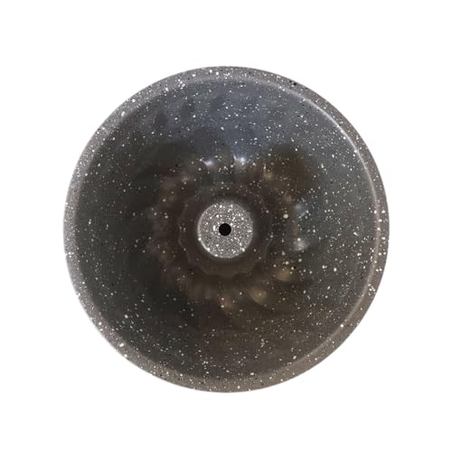6 Inch Fluted Tube Cake Pan, Carbon Steel Small Ring Mold, Grey - color: 6 Inch - Gray - Fluted