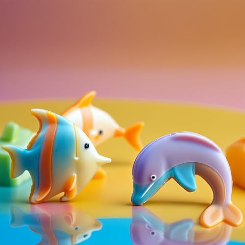 2Pcs Marine Theme Cake Silicone Mold chocolate molds silicone Ocean-Themed Baking Molds starfish fishing molds for Chocolates Candies Ice Cubes Soap Resin DIY Crafts and Beach-Themed Decor(11 Cavity) - size: 11 Cavity