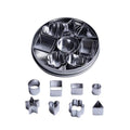 24 PCS Mini Cookie Cutters Set with Box