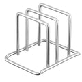 Leadigol Cutting Board Organizer, 2-Slot Stainless Steel Cutting Board Holder Stand Tray Baking Sheet Organizer Rack,Small Racks Storage Stand for Kitchen Cabinet Countertop Bakeware