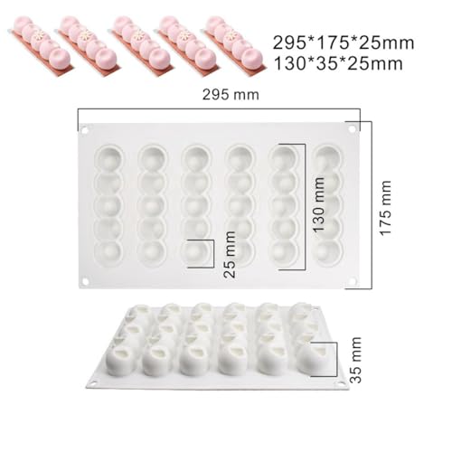 mostsom Long Bar Shaped Silicone Cake Mold for Chocolate Mousse Cheese Bread Dessert Jelly Pudding Bakeware Decorating Tools (F_ Long Bar)