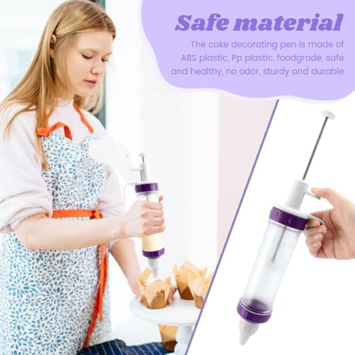 Dessert Decorator Piping Kit,Cake Decorating Gun for Frosting Cream