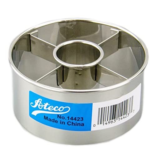 Harold Import Company Ateco 3-1/2-Inch Stainless Steel Doughnut Cutter