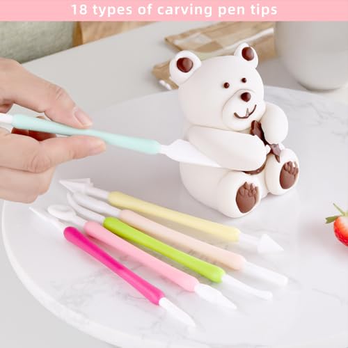 Cake Decorating Kit: Decorating Supplies Tools Kit 138 PCS Baking Accessories Include Spiping Bags and Tips Set, Piping Tips Set, Spatulas, Cake Scraper, 50 Piping Bags for Beginners, Pink - color: Pink (138 PCS)