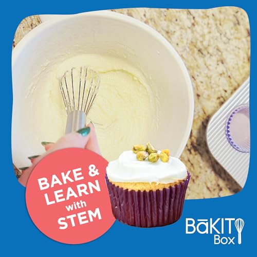 BāKIT Box Cupcake Baking Kit for Kids – Persian Love Cupcakes - color: Persian Love Cupcakes
