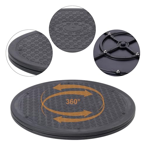 6 Pack 12 Inch Lazy Susan Turntable, Heavy Duty Lazy Susan Turntable Organizer, Premium 12 Inch Rotating Swivel Stand for Table Top, Kitchen, and More - size: 6 Pack 12 Inch