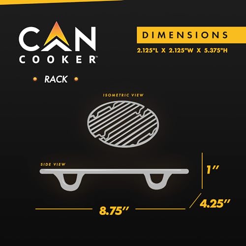 CanCooker Round Steaming Rack for Pot | Silver Stainless Steel - style: 1 Round Rack
