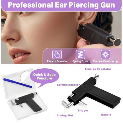 Evatage Professional Ear Piercing Gun Tool