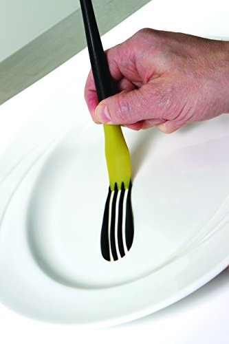 Mercer Culinary Silicone Lancet Arch Plating Brush, 3mm - style: 3mm Lancet Arch