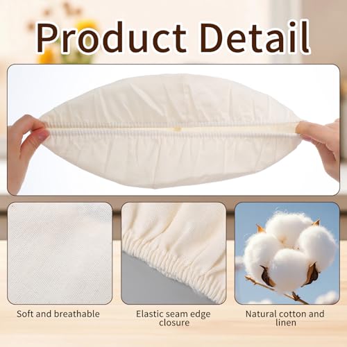 4 Pcs Banneton Liner, Proofing Basket Cover