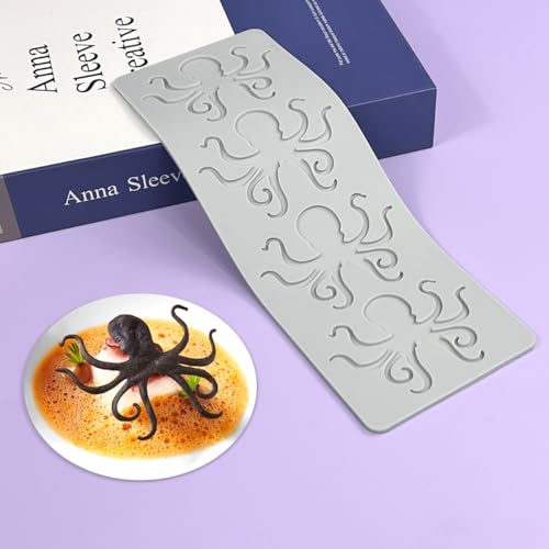 mostsom Silicone Fondant Mold Octopus ShapeChocolate Candle Making Molds Non-Stick Resin Art Mould Cake Decorating Tools DIY Craft Party Baking Supplies (C_ Octopus) - size: C_ Octopus