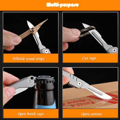 Bread Lame Knives, Bread Scoring Tool for Sourdough, w/ 10 Carbon Steel Blades