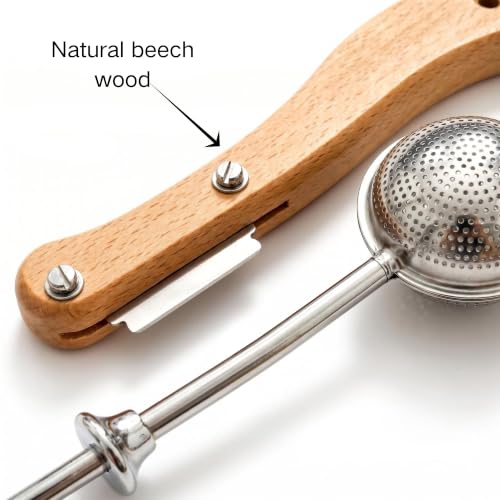 Bread Lame Dough Scoring knife and Flour Duster Sets with 5 Blades