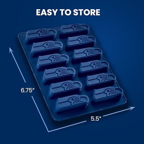 MasterPieces Fan Pans NFL Seattle Seahawks Ice Cube Tray - style: Seattle Seahawks