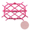 NIIIYTYB Fondant Tools Diamond Shape Molds for Cake Decorating Cookie Cutter Embosser Stamp Set Buttercream Paste Stencils and Cutters Mold for Baking Fondant Shape Decorating Supplies